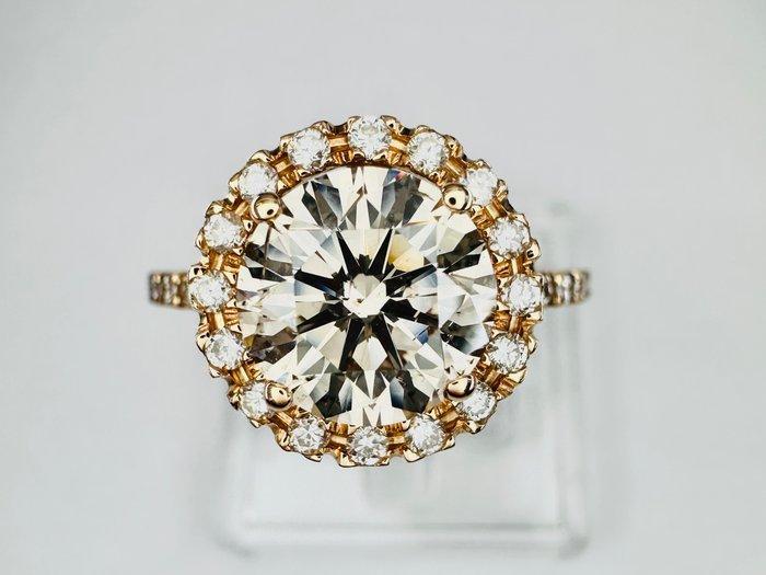 Anneau de mariage - 18 carats Or rose - 2.08ct. tw. Diamant, Bijoux, Sacs & Beauté, Bijoux anciens