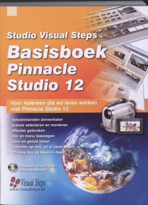 Basisboek Pinnacle Studio 12  + CD-ROM 9789059053755, Boeken, Informatica en Computer, Gelezen, Verzenden