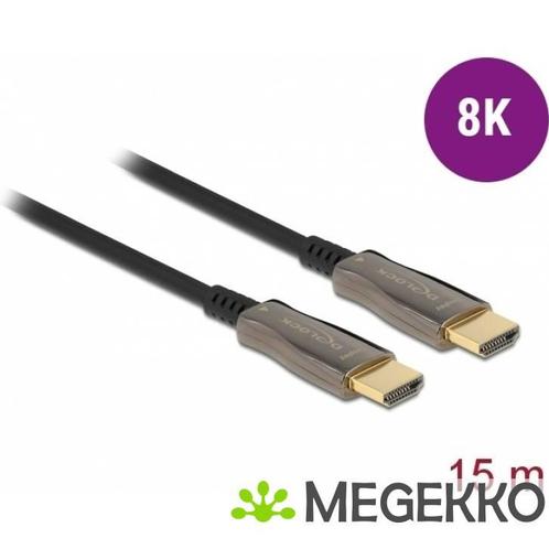 Delock 84037 Actieve optische kabel HDMI 8K 60 Hz 15 m, Computers en Software, Overige Computers en Software, Nieuw, Verzenden