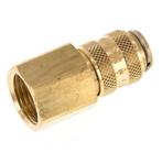 Coupleur pneumatique DN 5 en laiton Douille G 3/8 pouce, Verzenden
