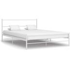 vidaXL Bedframe metaal wit 120x200 cm, Huis en Inrichting, Slaapkamer | Bedden, Verzenden, Nieuw