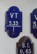BI -VT - B.I - V.T - Emaille plaat (3) - Emaille