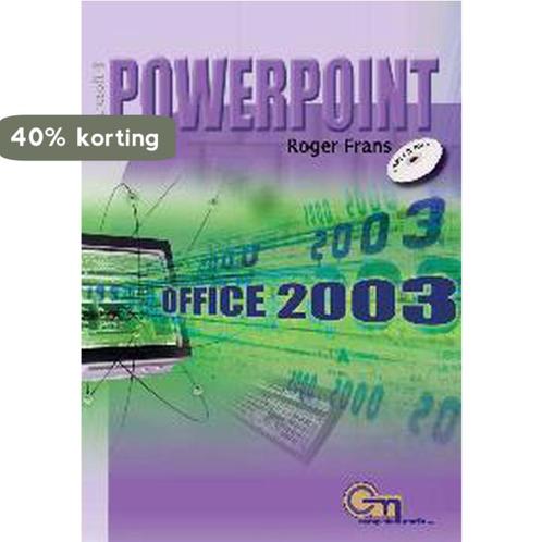 Powerpoint 2003 9789035611894 Roger Frans, Boeken, Overige Boeken, Gelezen, Verzenden