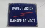 Haute Tension Danger de Mort - Haute Tension - Plaque, Antiek en Kunst