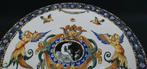 Gien - Plat de service - Faïence - Décor Renaissance - XIXe