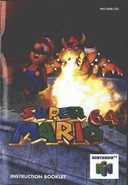 Super Mario 64 Handleiding (N64 Accessoires), Games en Spelcomputers, Spelcomputers | Nintendo 64, Zo goed als nieuw, Ophalen of Verzenden