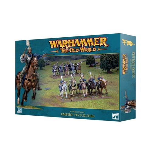 Empire of Man Empire pistoliers (warhammer nieuw), Hobby en Vrije tijd, Wargaming, Ophalen of Verzenden
