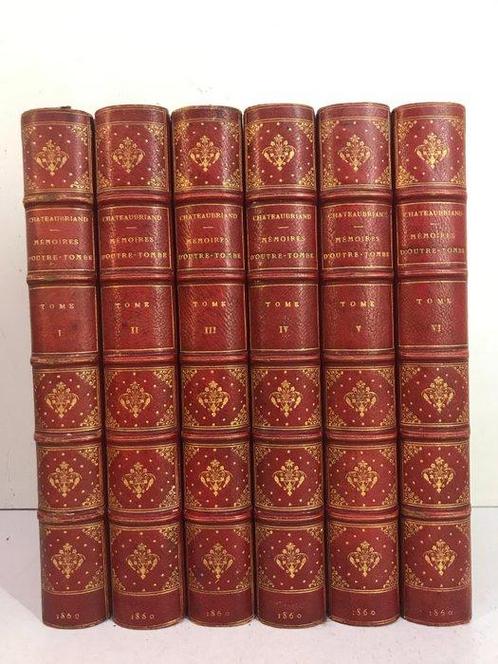 Chateaubriand - Mémoires dOutre-Tombe - 1860, Antiek en Kunst, Antiek | Boeken en Manuscripten