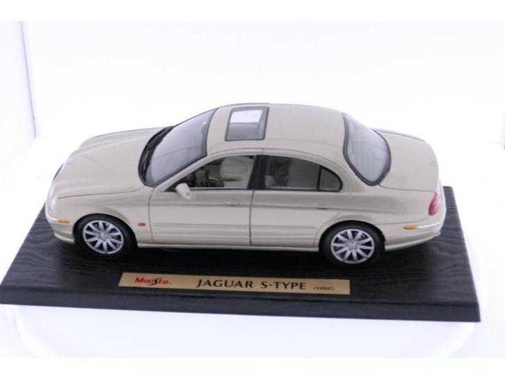 Schaal 1:18 MAISTO 31865 JAGUAR S-TYPE 1999 #2469, Hobby en Vrije tijd, Modelauto's | 1:18, Gebruikt, Maisto, Ophalen of Verzenden