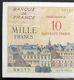 Frankrijk. - 10 Nouveaux Francs sur 1000 Francs 1957 -, Postzegels en Munten