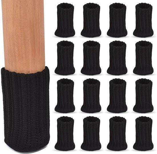 2dekans | Luft Stoelpoot beschermers - 24 Sokken - Met, Maison & Meubles, Pièces pour table, Enlèvement ou Envoi