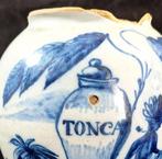 De vergulde blompot - Tabakspot - Aardewerk - TONCA, Antiek en Kunst