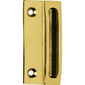 Intersteel Sluitplaat + kom Ferraro 70x30 messing gelakt, Doe-het-zelf en Bouw, Deuren en Vliegenramen, Ophalen of Verzenden