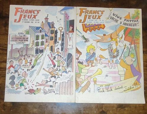 Francs Jeux - 19 Magazines - EO - 1962/1963, Boeken, Stripverhalen