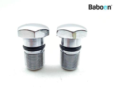 Voorvork Dop Harley-Davidson FXR Super Glide 1982-1983 Set, Motoren, Onderdelen | Harley-Davidson, Gebruikt, Verzenden