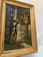 J. Heck (XX) - Der Landstreicher, Antiek en Kunst, Kunst | Schilderijen | Klassiek