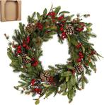 2dekans | House of Seasons Austin Kerstkrans - Ø50 cm -, Diversen, Ophalen of Verzenden, Nieuw