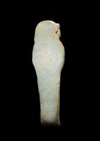 Oude Egypte, late periode Faience Shabti (Zonder