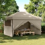 vidaXL Partytent Taupe 292 x 440 x 315 cm Oxford Stof, Tuin en Terras, Verzenden, Nieuw
