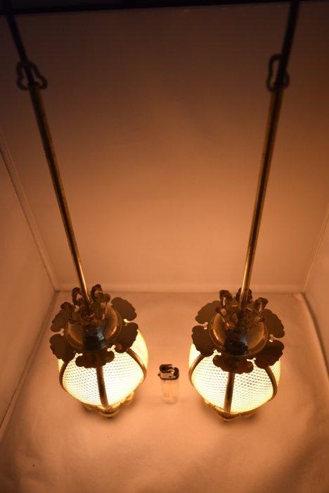 Lantaarn - Aluminium - Een set Japanse hangende, Antiek en Kunst, Kunst | Designobjecten