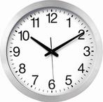 2dekans | Perel Wandklok, rond, analoog, 40 cm,, Ophalen of Verzenden