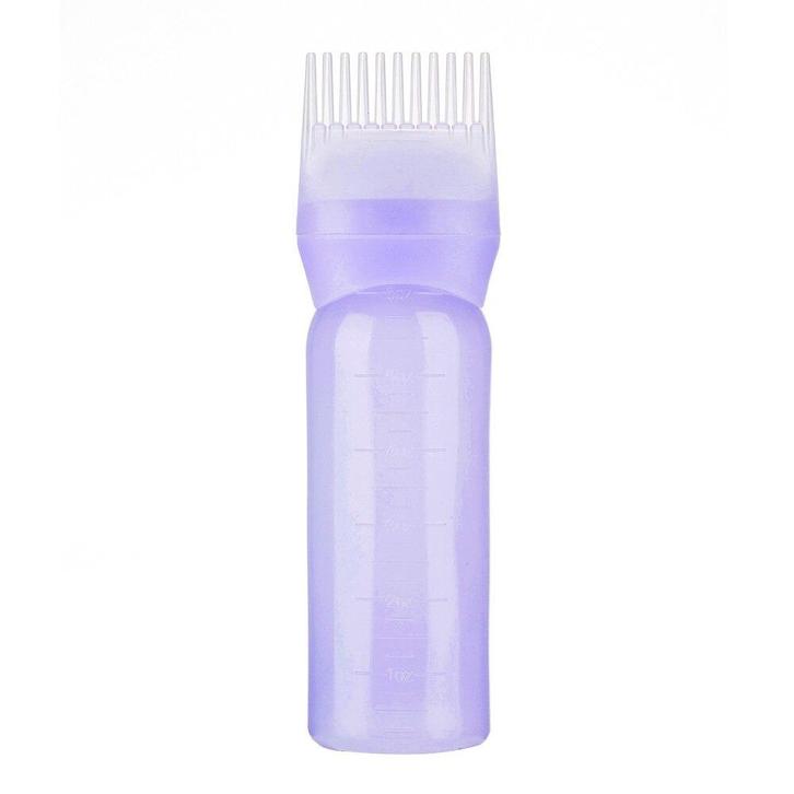Haar olie fles - Haarverf Applicator met kam Haarfles - Paar, Verzamelen, Overige Verzamelen, Verzenden