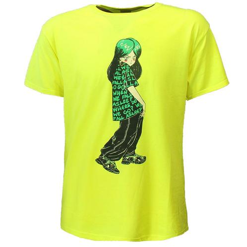 Billie Eilish Anime Protagonist T-Shirt - Officiële, Kleding | Heren, T-shirts