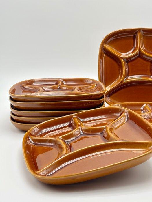 Boch Frères, Kéralux - Dienblad (9) - Aardewerk, Emaille, Antiek en Kunst, Antiek | Meubels | Tafels