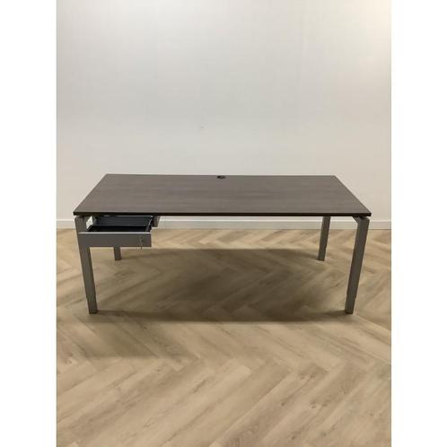 Tweedehands bureau vv persoonlijke lade 180x80 cm, bruin -, Huis en Inrichting, Bureaus, Bureau, Gebruikt