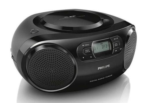 Philips AZB500B - Radio/CD-Speler - Zwart, TV, Hi-fi & Vidéo, Enceintes, Envoi