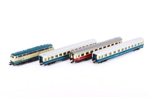 Fleischmann, Roco H0 - Coffret - locomotive diesel BR 215, Hobby en Vrije tijd, Modeltreinen | H0