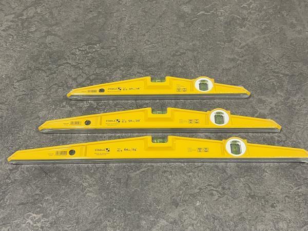 Veiling - Stabila waterpassen set 3-delig, Doe-het-zelf en Bouw, Gereedschap | Handgereedschap