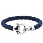 Omega Accessories; Sailing Bracelet; Blue; Nylon; (L) 21 cm, Handtassen en Accessoires, Armbanden, Ophalen of Verzenden, Gebruikt