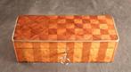 Antieke ingelegde - Sieradendoos - Hout, Antiek en Kunst