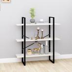 vidaXL Boekenkast met 3 schappen 100x30x105 cm massief, Huis en Inrichting, Kasten | Boekenkasten, Verzenden, Nieuw