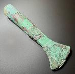 Bronstijd Brons Lang houder bijlbeitel, Antiek en Kunst