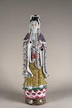 Figure - Famille rose  Guayin - Porcelaine - Chine, Antiek en Kunst