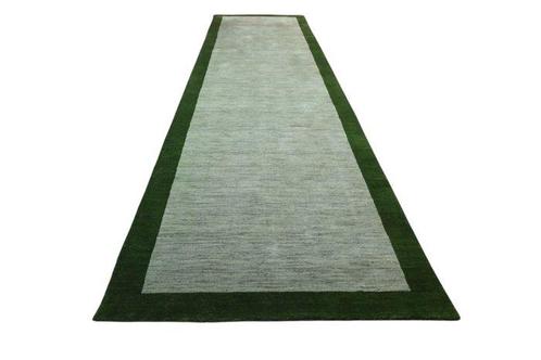 Zachtgroene Gabbeh - Loper - 225 cm - 70 cm - ongebruikte, Huis en Inrichting, Stoffering | Tapijten en Vloerkleden