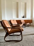 IKEA - Fauteuil (4) - Baden - Bamboe, Canvas, Leder, Rattan, Antiek en Kunst