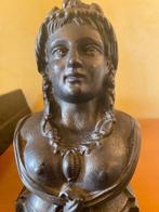 Vuurbok (2) - Stijl Néo-classique XIX - « Terre & Eau » -, Antiek en Kunst