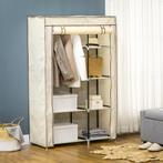 Opvouwbare Kledingkast - Trendy Style - 6 Vakken - Zwart, Ophalen of Verzenden, Nieuw
