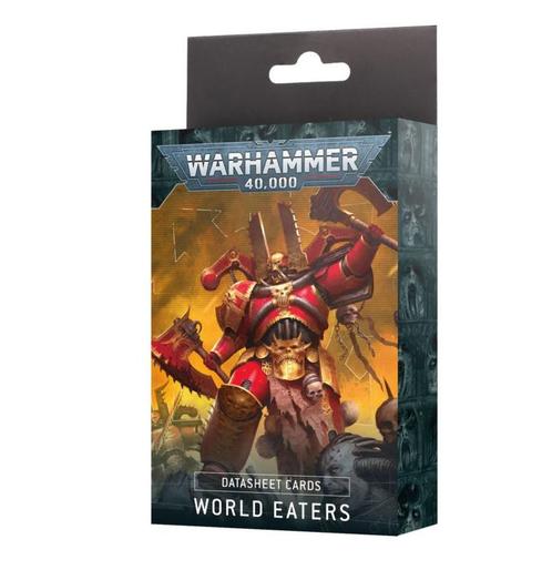 World Eaters Datasheet cards  (Warhammer 40.000 nieuw), Hobby en Vrije tijd, Wargaming, Ophalen of Verzenden
