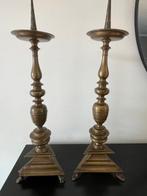 Kandelaar (2) - Brons, Antiek en Kunst