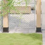 vidaXL Spokkels vierkant 4 st 141x141 mm gepoedercoat staal, Verzenden, Nieuw