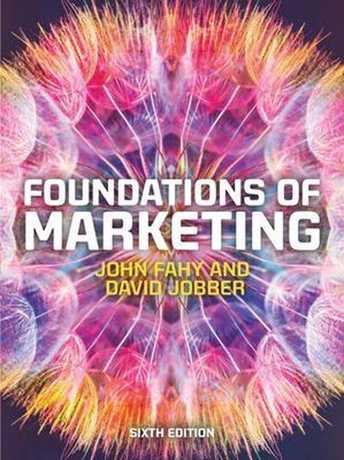 Foundations of Marketing 9781526847348 John Fahy, Boeken, Overige Boeken, Gelezen, Verzenden
