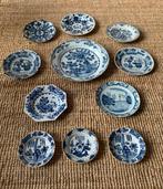 Delft - Assiette (11) - Faïence - 18e Delft (1720-1760), Antiquités & Art