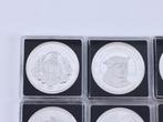 Monde. 16x Diverse Penningen (Verzilverd) (Sans Prix de