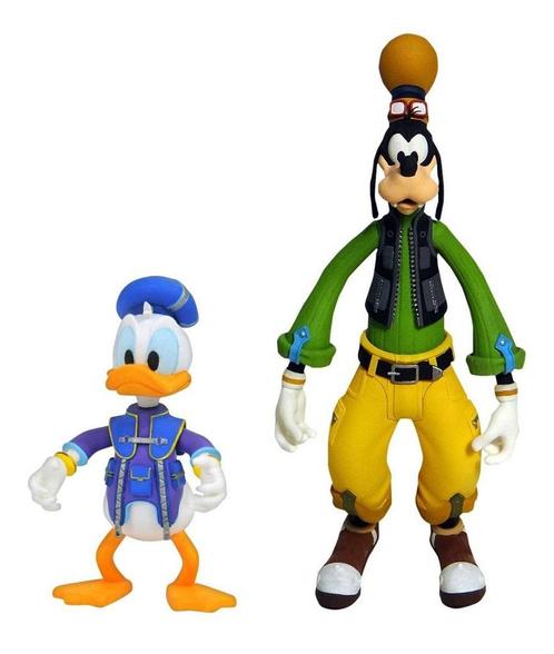 Kingdom Hearts 3 Select Action Figures 2-Pack Goofy & Donald, Collections, Cinéma & Télévision, Enlèvement ou Envoi