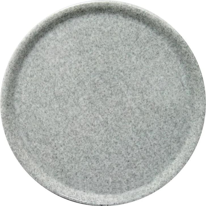 Pizza-/Pannenkoekenborden | GRANITE | Porselein | Grijs | 6, Zakelijke goederen, Horeca | Keukenapparatuur, Nieuw in verpakking