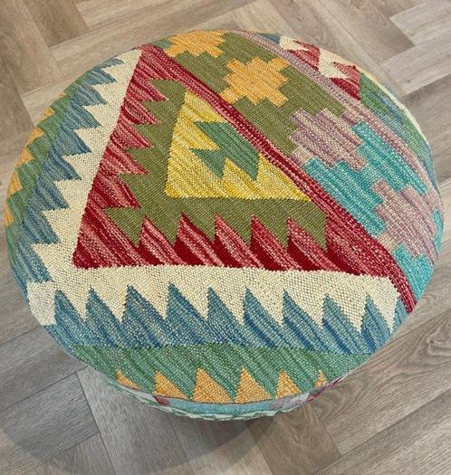 Afghaan - pouf en kelim - inutilisé - neuf - kelim - laine -, Antiek en Kunst, Curiosa en Brocante